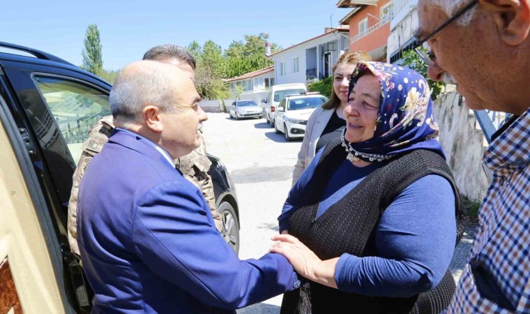 Sultan Ana Yardımlaşma ve Dayanışma Derneği Başkanı Kümbetten Vali Dağlıya teşekkür