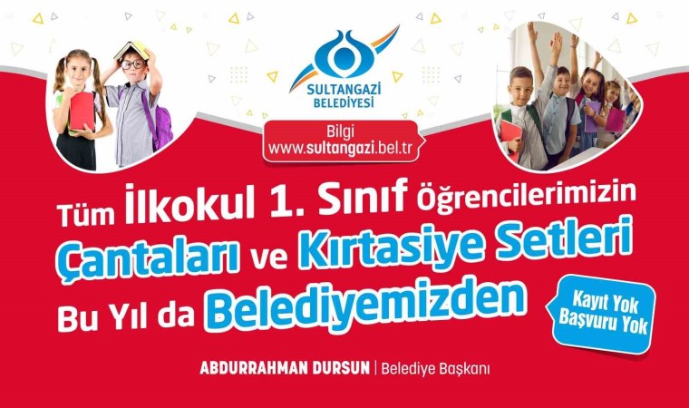 Sultangazi Belediyesinden eğitime destek: Binlerce öğrenciye çanta ve kırtasiye seti dağıtılacak