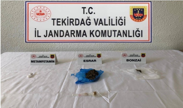 Tekirdağda uyuşturucu operasyonları