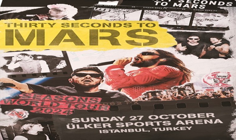 Thirty Seconds to Mars İstanbulda