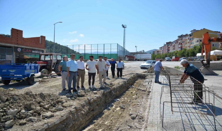 Türkelide doğalgaz dolum tesisi çalışmaları başladı