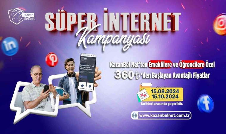 Ucuz ve güvenli internetin adresi Kazanbel Net