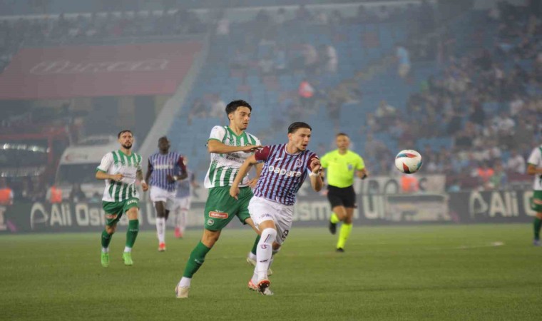 UEFA Konferans Ligi: Trabzonspor: 0 - St. Gallen: 1 (İlk yarı)