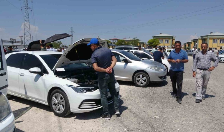 Vanda ikinci el araca bakan çok alan yok