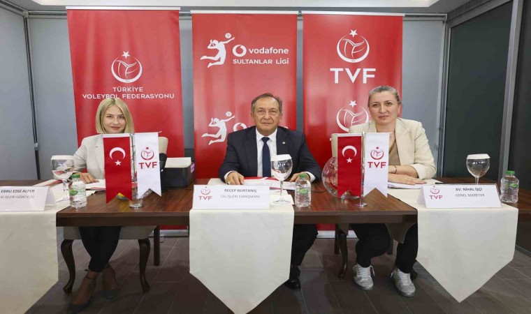 Vodafone Sultanlar Liginde 2024-2025 voleybol sezonu fikstürü çekildi