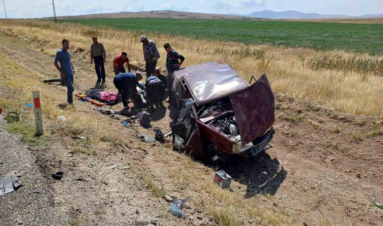 Yozgatta trafik kazası: 3 ölü, 3 yaralı