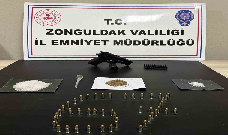 Zonguldakta uyuşturucu operasyonunda 2 şüpheli tutuklandı