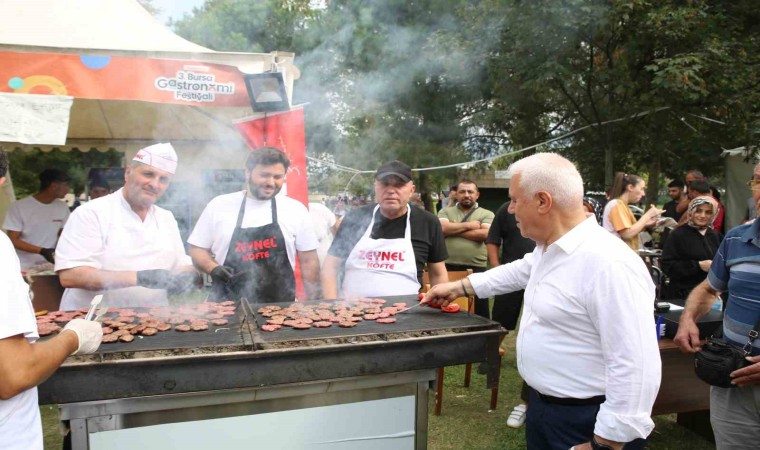 3. Bursa Uluslararası Gastronomi Festivaline muhteşem final