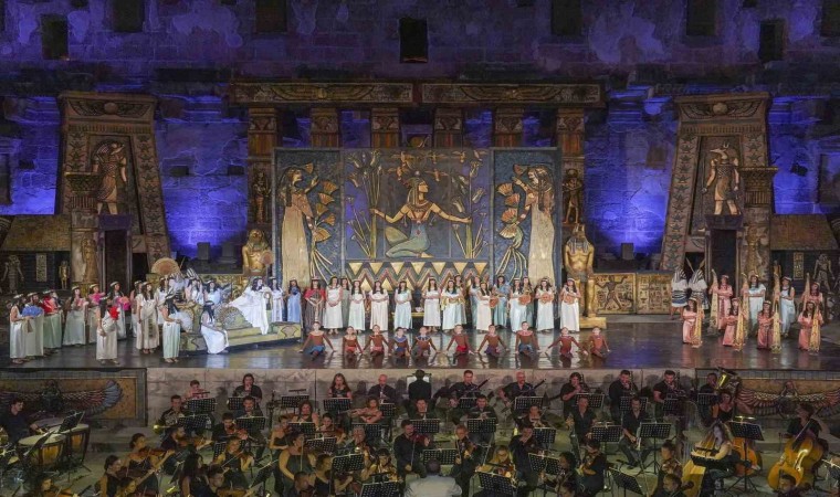 31. Uluslararası Aspendos Opera ve Bale Festivali ‘AİDA ile başladı