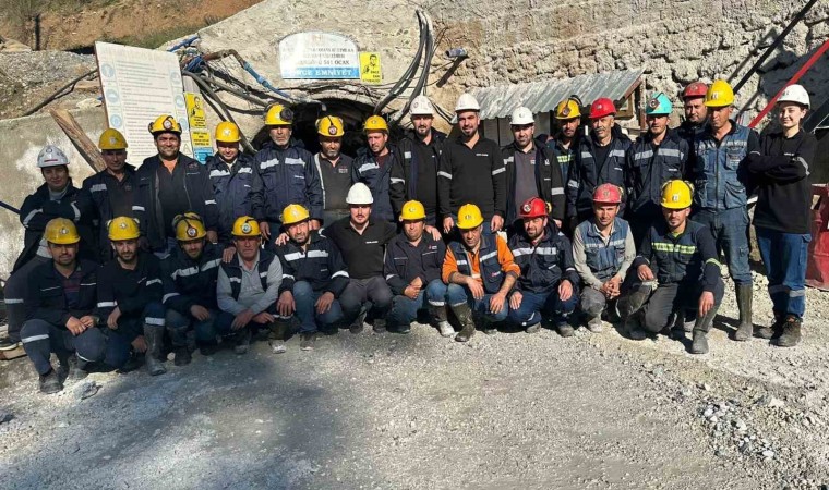 Adanada maden ocağında deprem tatbikatı yapıldı