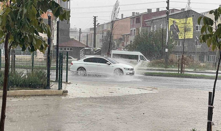 AFAD uyarmıştı: Tekirdağ Kapaklıda sağanak yağış etkili oldu