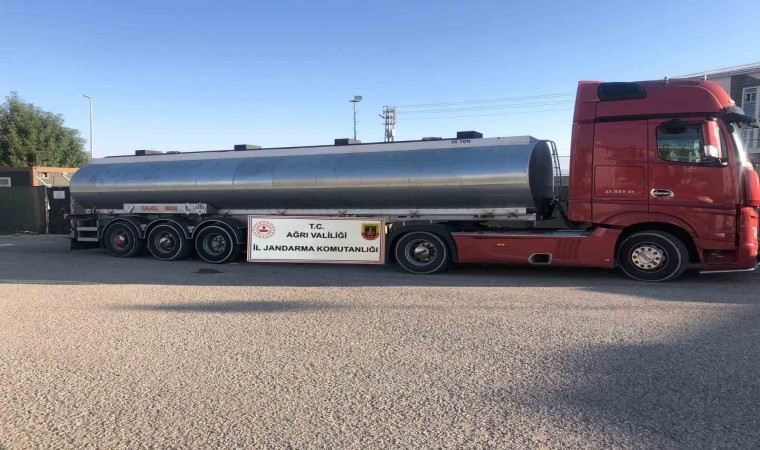 Ağrıda 13 ton 700 litre kaçak akaryakıt ele geçirildi