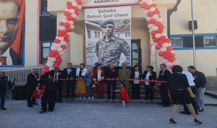 Akşehirde Şehit Aykut Kazar Anaokulu açıldı