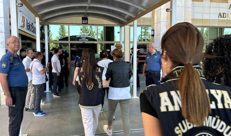 Antalya merkezli 30 ilde dolandırıcılık operasyonu: 133 şüpheli adliyeye sevk edildi