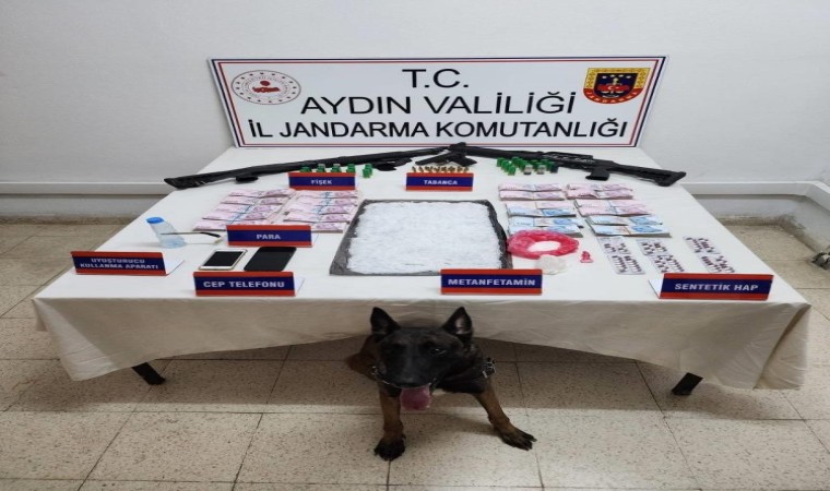 Aydında 2 kilogram uyuşturucu madde ele geçirildi