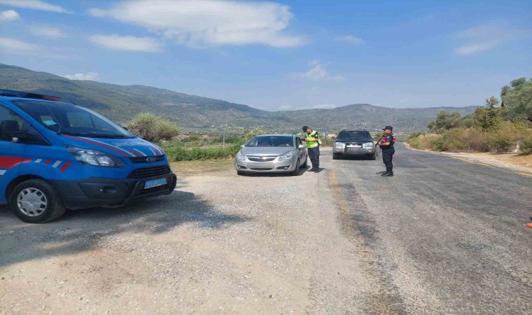 Aydında orman yollarında denetimler devam ediyor