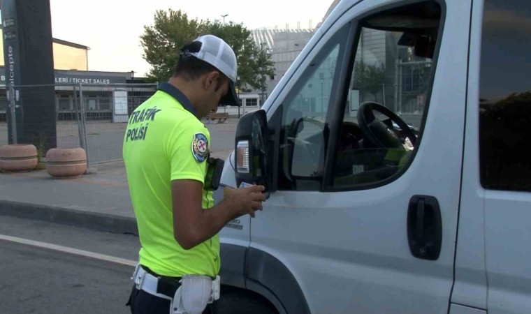 Bakırköyde öğrenci servislerine yönelik denetim yapıldı