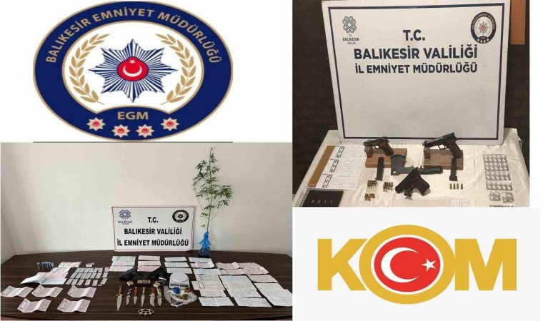 Balıkesir merkezli tefecilik operasyonunda 10 gözaltı