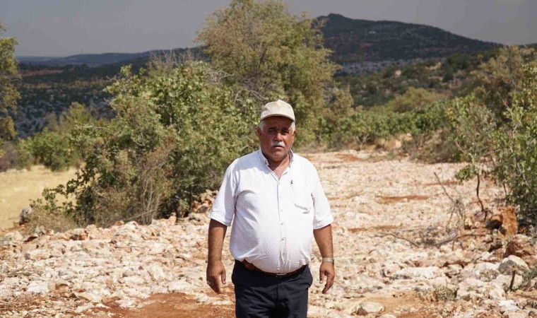 Başkan Yılmaza arazi yolu teşekkürü