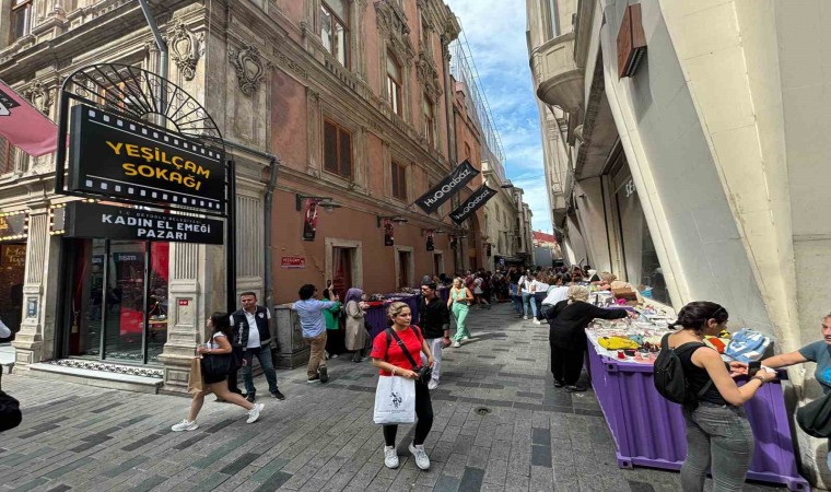 Beyoğlundaki Kadın El Emeği Pazarı kaldırıldı