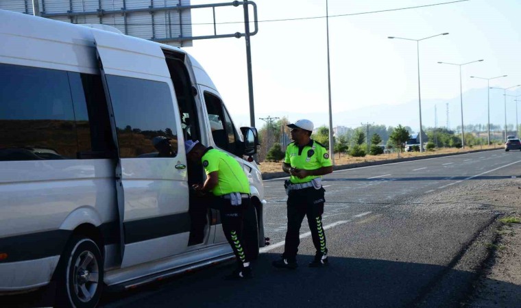 Bingölde okul servisleri denetlendi