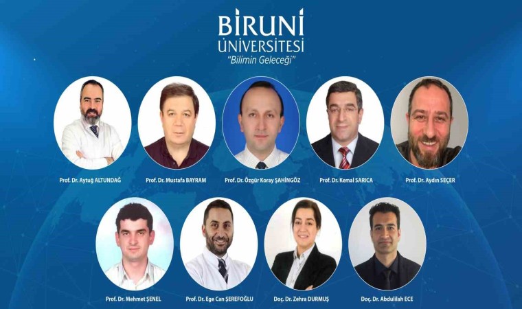 Biruni Üniversitesinden 9 akademisyen Dünyanın En Etkili Bilim İnsanları listesinde