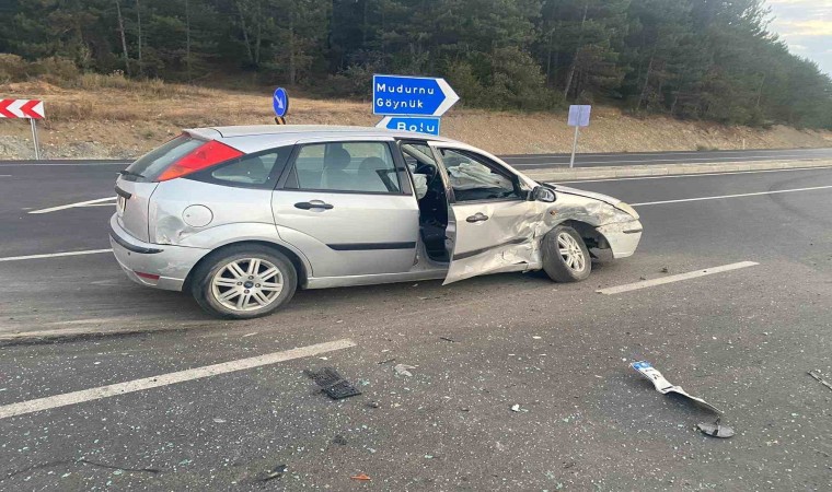 Boluda trafik kazası: 3 yaralı