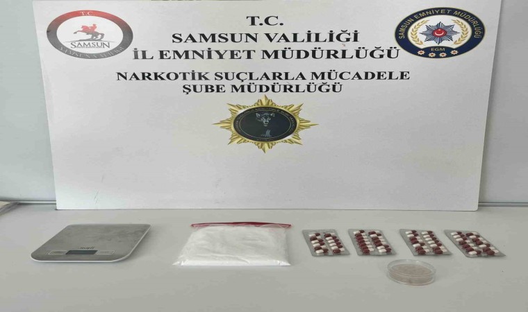 Boş arazideki kolinin ardından evinde de uyuşturucu madde çıktı