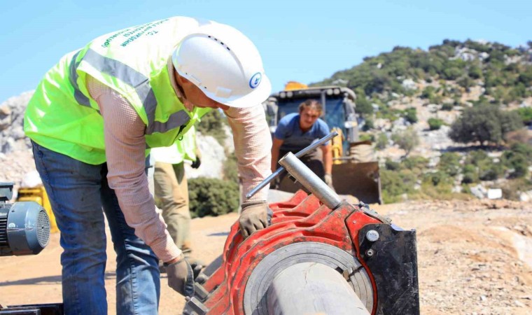 Bozburun Yarımadası içme suyu projesi devam ediyor