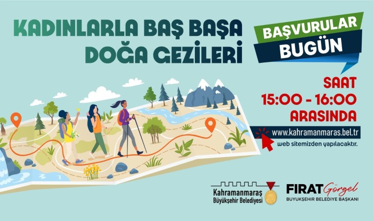 Büyükşehirin kadınlara yönelik doğa gezilerine yeni başvurular başlıyor