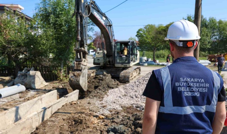 Çevreci altyapı projesi Arabacıalanının evsel atık sularını güvenle taşıyacak