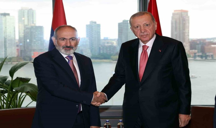 Cumhurbaşkanı Erdoğan, Ermenistan Başbakanı Paşinyanı kabul etti