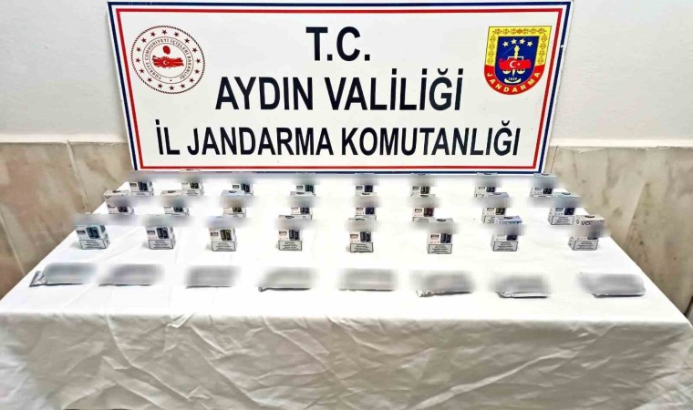 Didimde işyeri baskınında elektronik sigara ele geçirildi