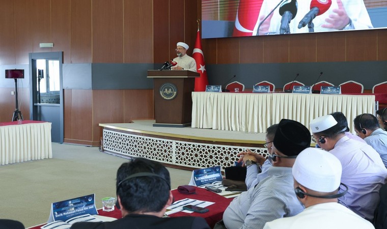 Diyanet İşleri Başkanı Erbaş: “Müslümanlar aralarındaki dostluğu, dayanışmayı, muhabbeti ve iş birliğini güçlendirmelidir”