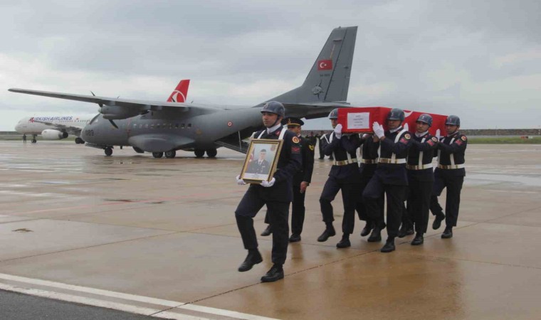 Diyarbakır şehidinin cenazesi memleketi Orduya getirildi