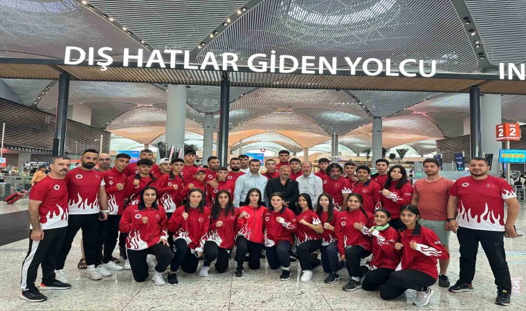 Dünya şampiyonası hazırlıklarını tamamlayan Gençler Muaythai Milli Takımı, Kastamonudan ayrıldı