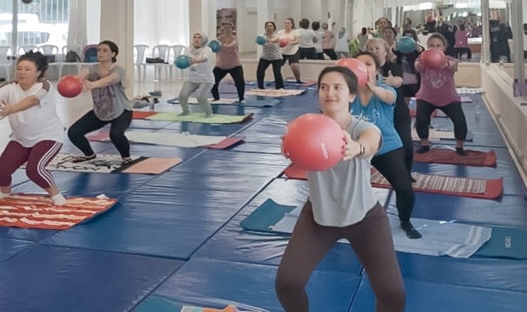 Efelerde zumba ve pilates kursları başlıyor