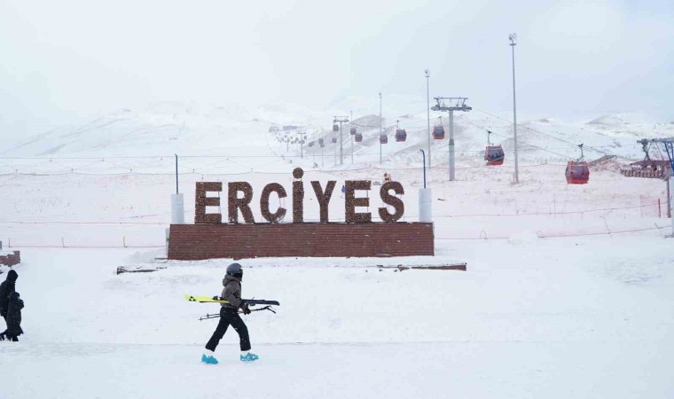 Erciyeste tesisler bakıma giriyor