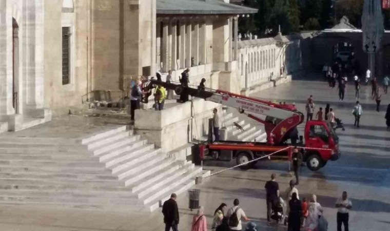 Fatih Cammiindeki dış cepe temizliğinde kurşun izlerinin silinme endişesi