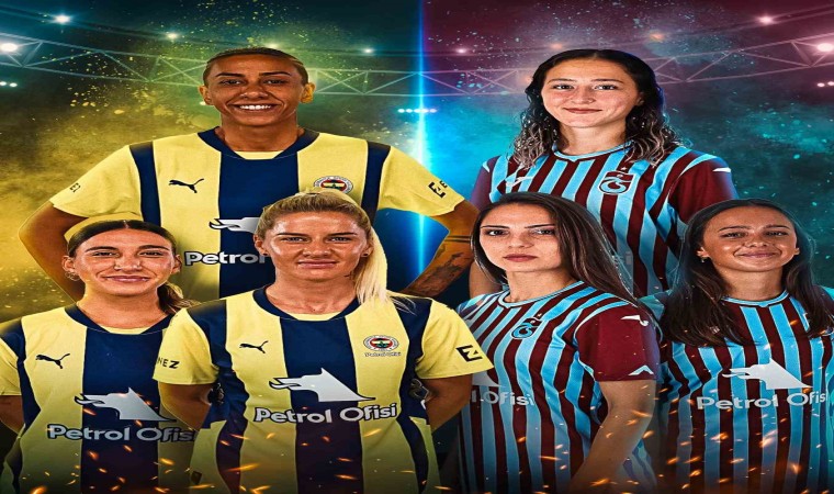 Fenerbahçe Petrol Ofisi ile Trabzonspor Petrol Ofisi kadın futbol takımları pazar günü karşı karşıya geliyor