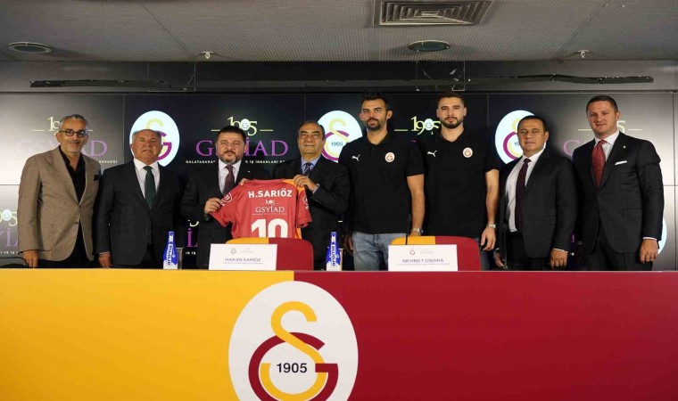 Galatasaray Erkek Voleybol Takımının sırt sponsoru GSYİAD oldu