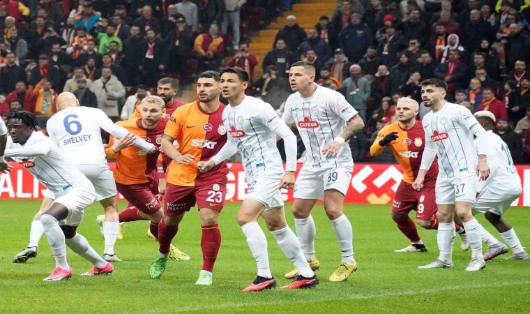 Galatasaray ile Çaykur Rizespor 45. randevuda