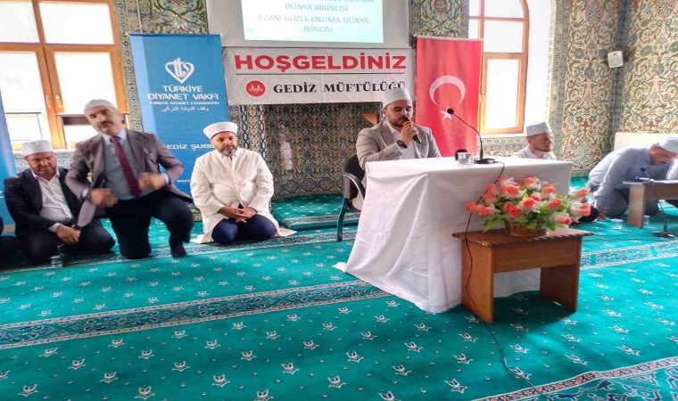 Gedizde gönüller Kuran-ı Kerim ile huzur buldu