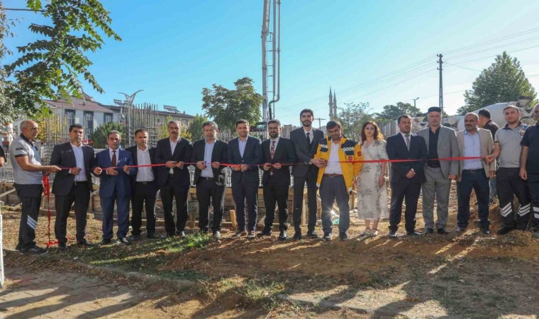 Gençte Toplum Sağlığı Merkezi ve 112 Acil Sağlık Hizmetleri İstasyonu temel atma töreni