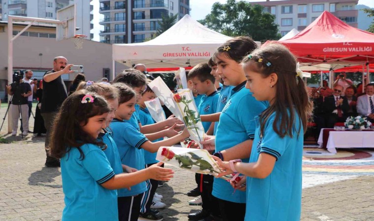 Giresunda yeni eğitim ve öğretim yılı başladı