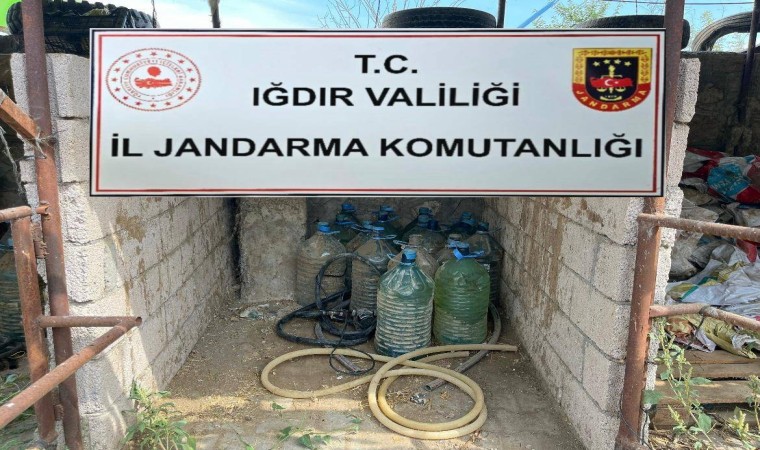 Iğdırda kaçak akaryakıt operasyonu