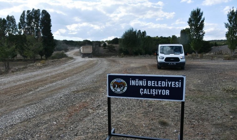 İnönüde 40 yıllık yol sorunu çözüldü