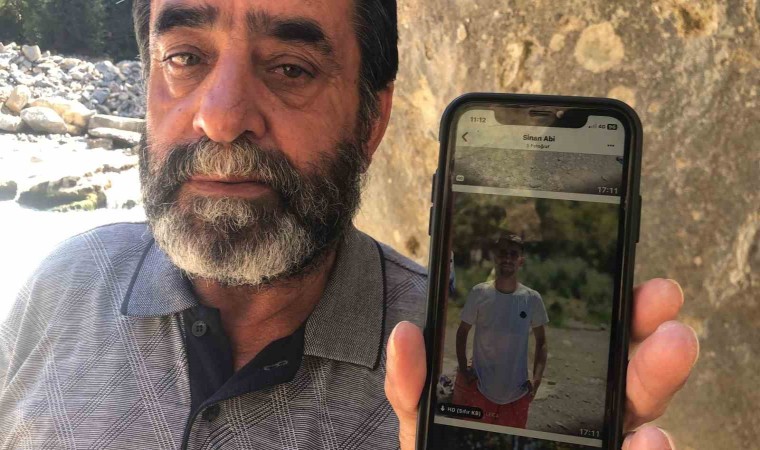 Irmakta 1,5 aydır aranan gencin suya girmeden hemen önceki fotoğrafları ortaya çıktı