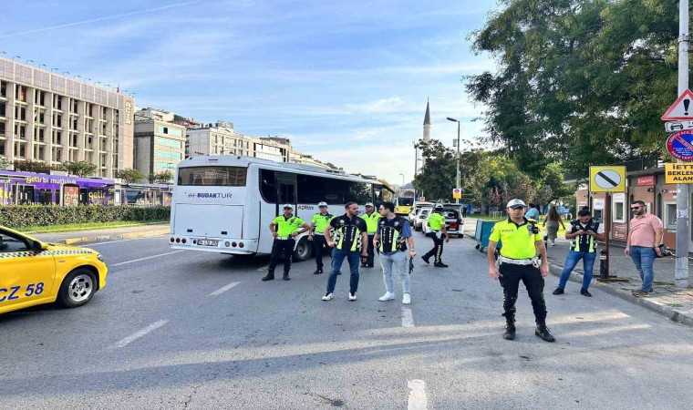 İstanbulda öğrenci servislerine yönelik denetimler sürüyor