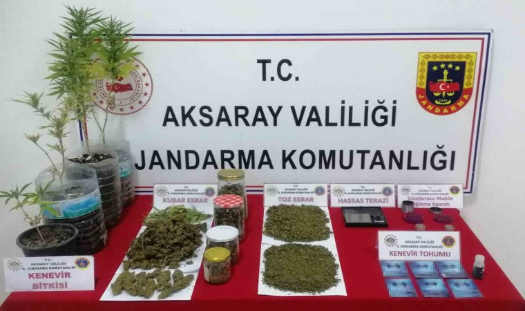 Jandarmanın suçüstü yaptığı uyuşturucu taciri tutuklandı